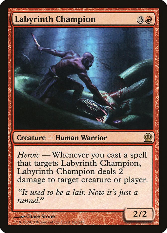Labyrinth Champion [Theros] Foil