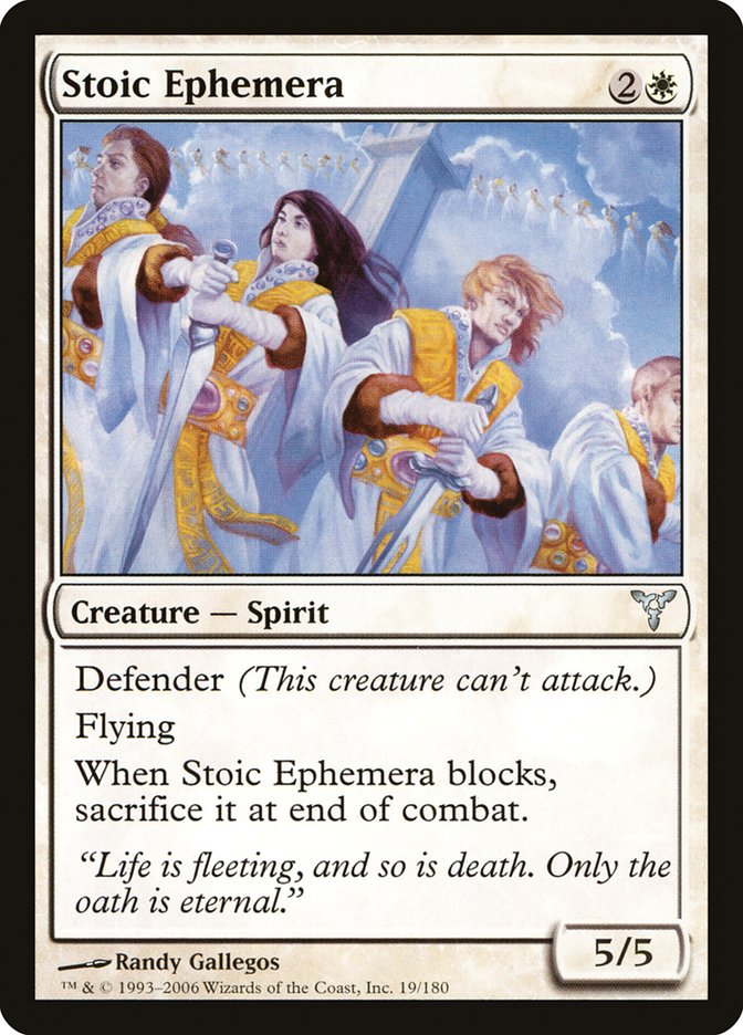 Stoic Ephemera [Dissension] Foil