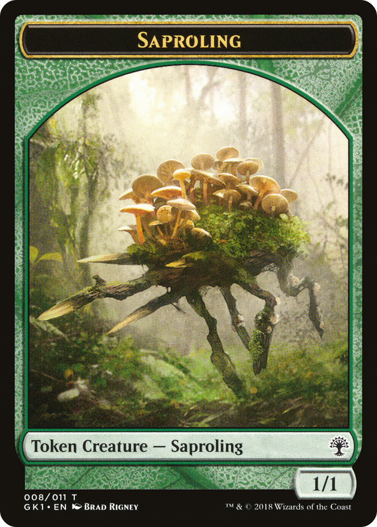 Saproling // Elf Knight  [GRN Guild Kit Tokens]