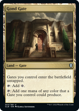 Gond Gate [Commander Legends: Battle for Baldur's Gate] Foil