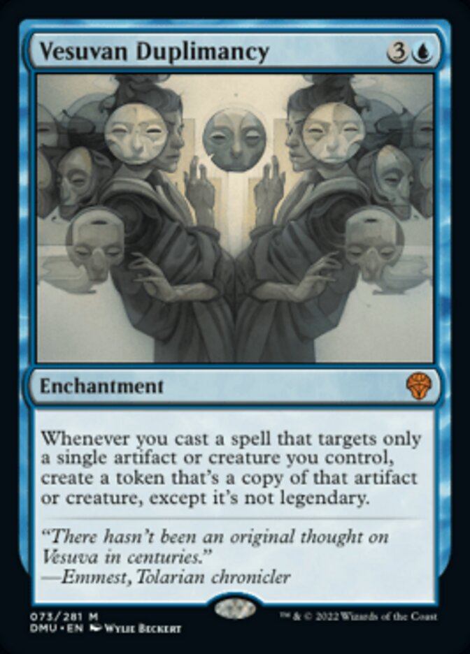 Vesuvan Duplimancy [Dominaria United] Foil