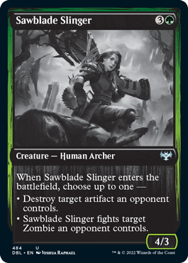 Sawblade Slinger [Innistrad: Double Feature] Foil