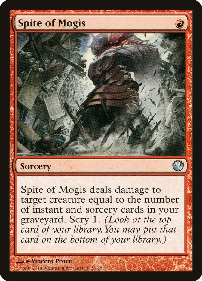 Spite of Mogis [Journey into Nyx] Foil