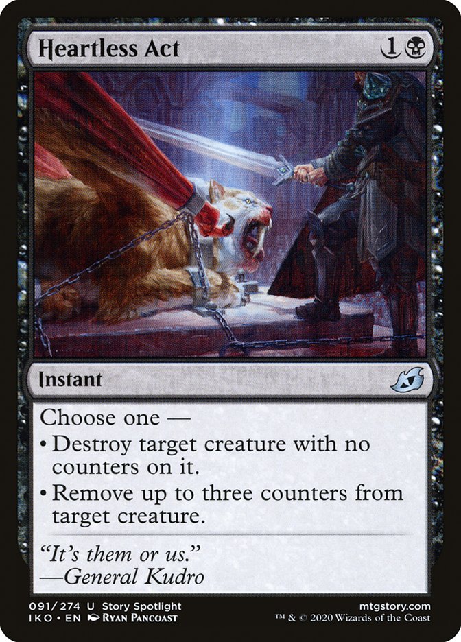 Heartless Act [Ikoria: Lair of Behemoths] Foil