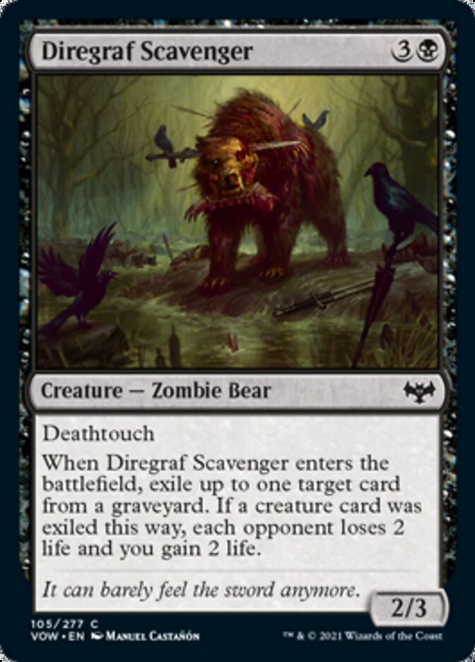 Diregraf Scavenger [Innistrad: Crimson Vow] Foil