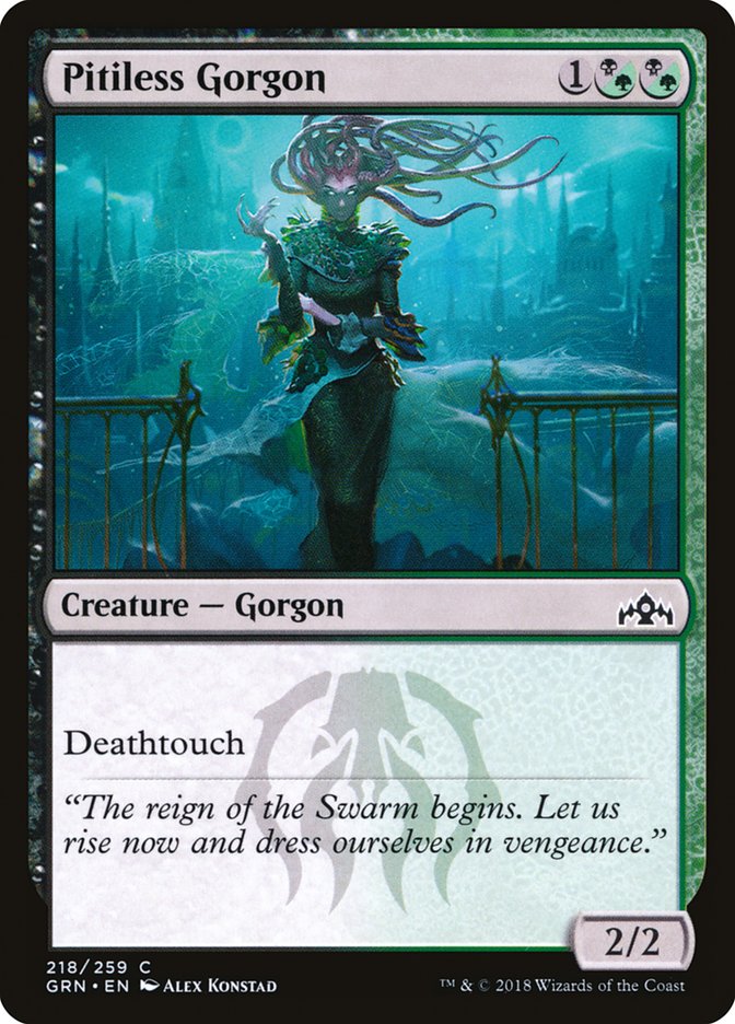 Pitiless Gorgon [Guilds of Ravnica] Foil