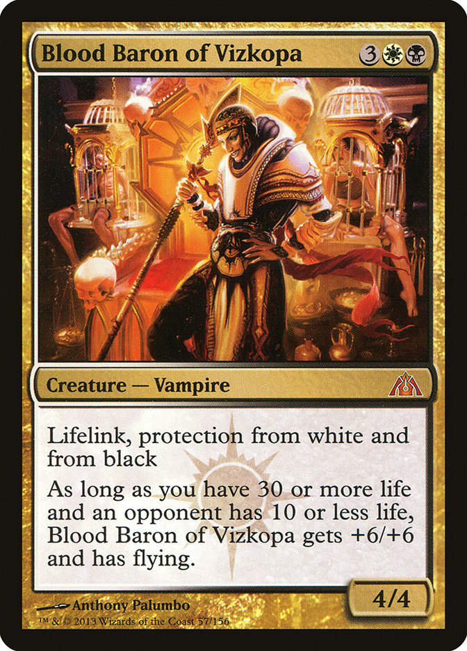 Blood Baron of Vizkopa [Dragon's Maze] Foil