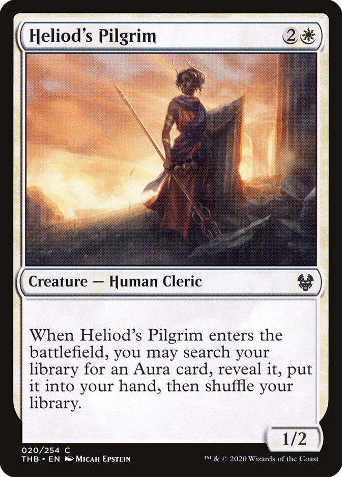 Heliod's Pilgrim [Theros Beyond Death] Foil