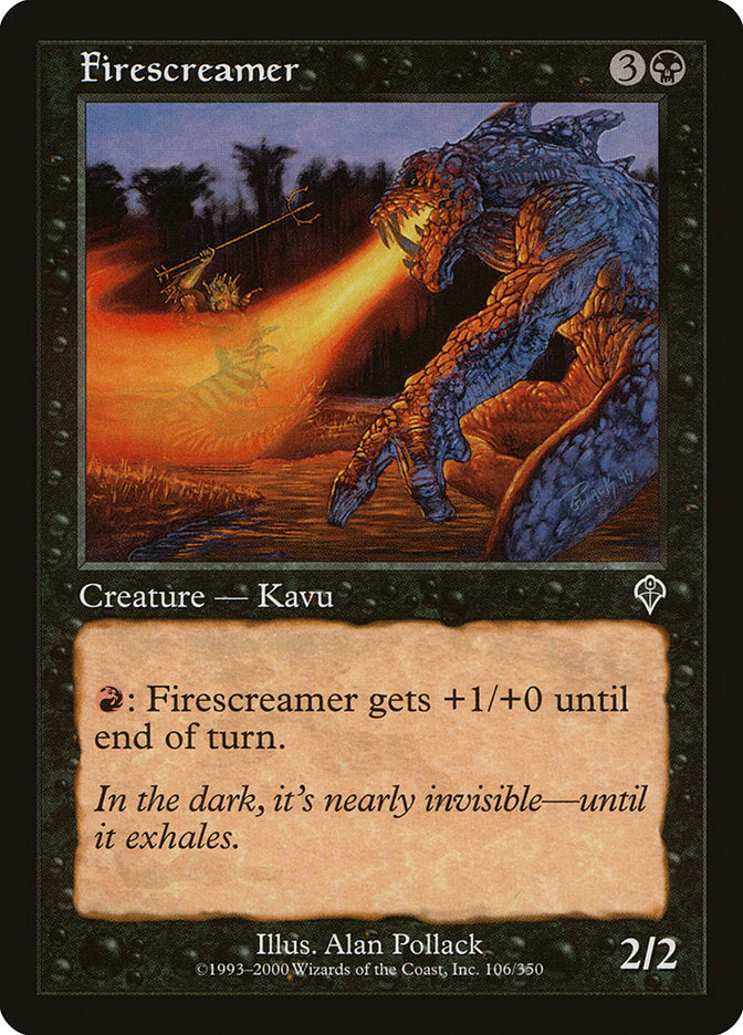 Firescreamer [Invasion] Foil