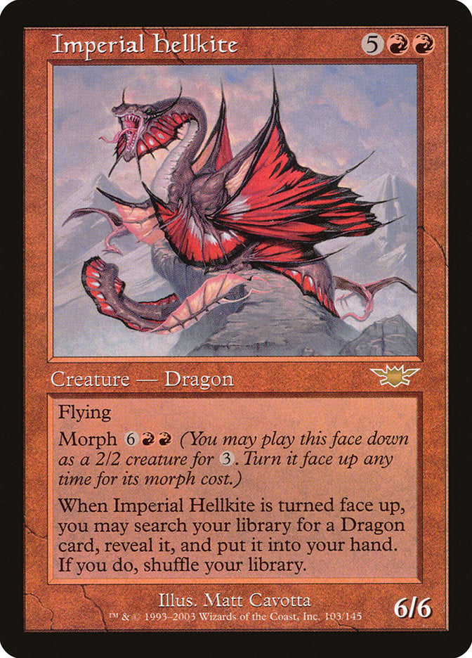 Imperial Hellkite [Legions] Foil