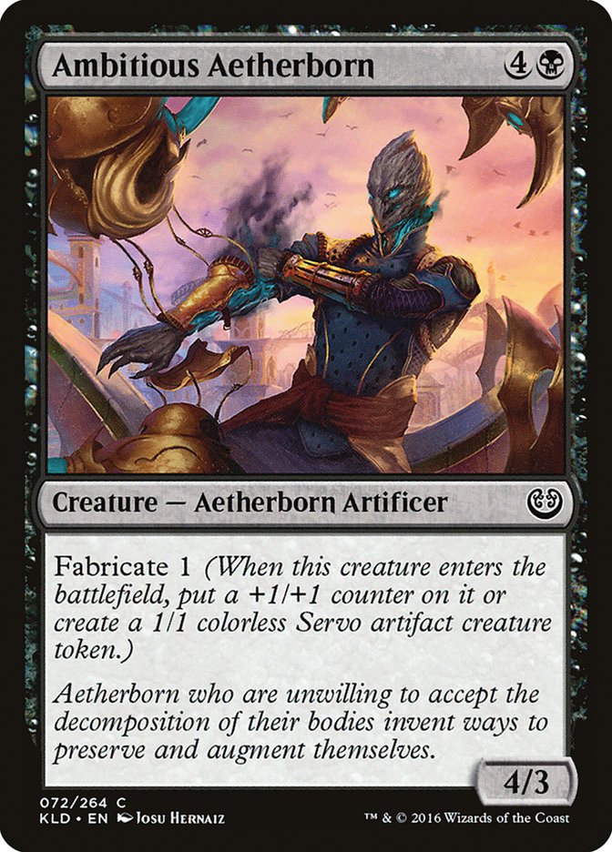 Ambitious Aetherborn [Kaladesh] Foil