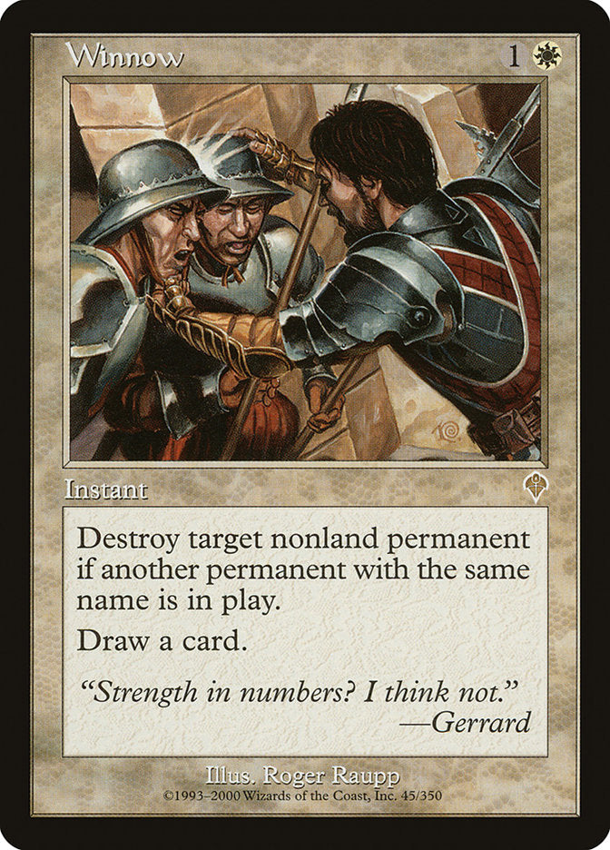 Winnow [Invasion] Foil