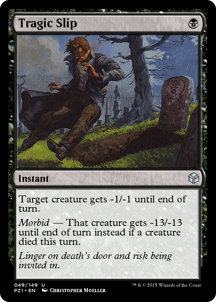 Tragic Slip  [Legendary Cube Prize Pack] Foil