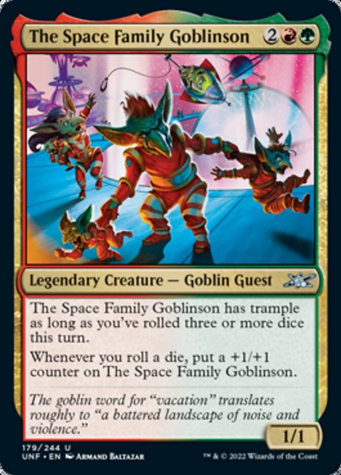 The Space Family Goblinson [Unfinity] Foil