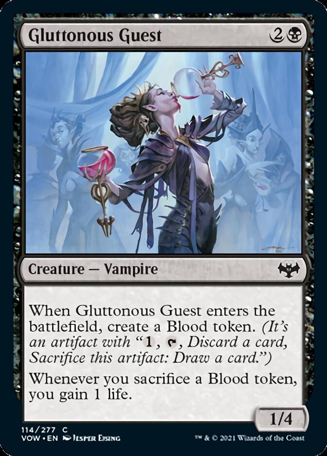 Gluttonous Guest [Innistrad: Crimson Vow] Foil