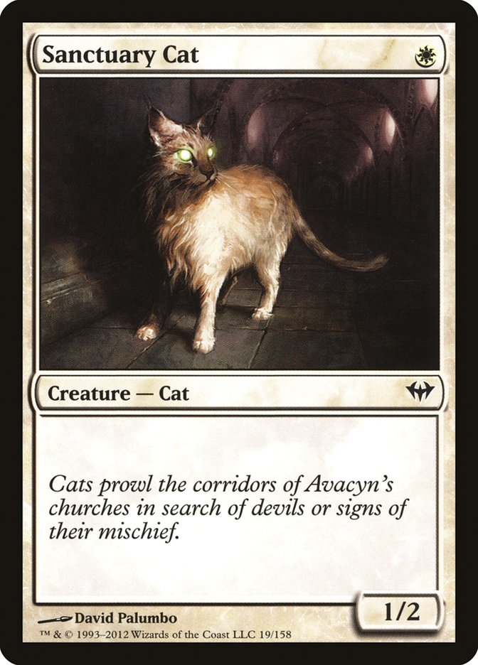 Sanctuary Cat [Dark Ascension] Foil