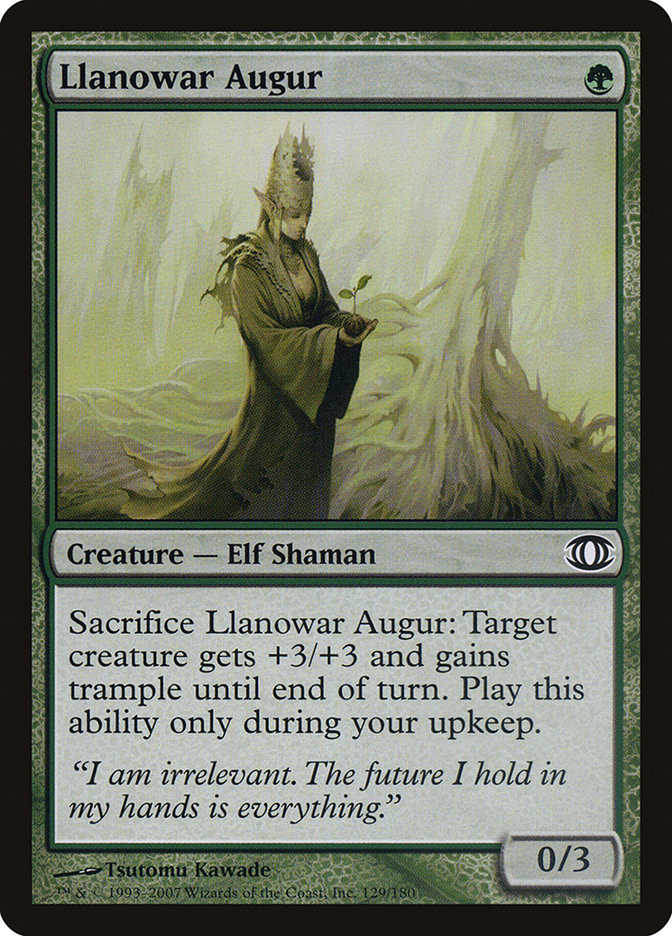 Llanowar Augur [Future Sight] Foil