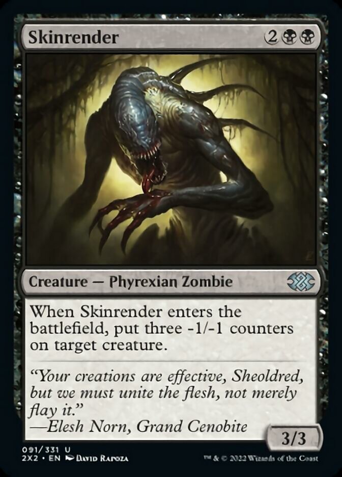 Skinrender [Double Masters 2022] Foil