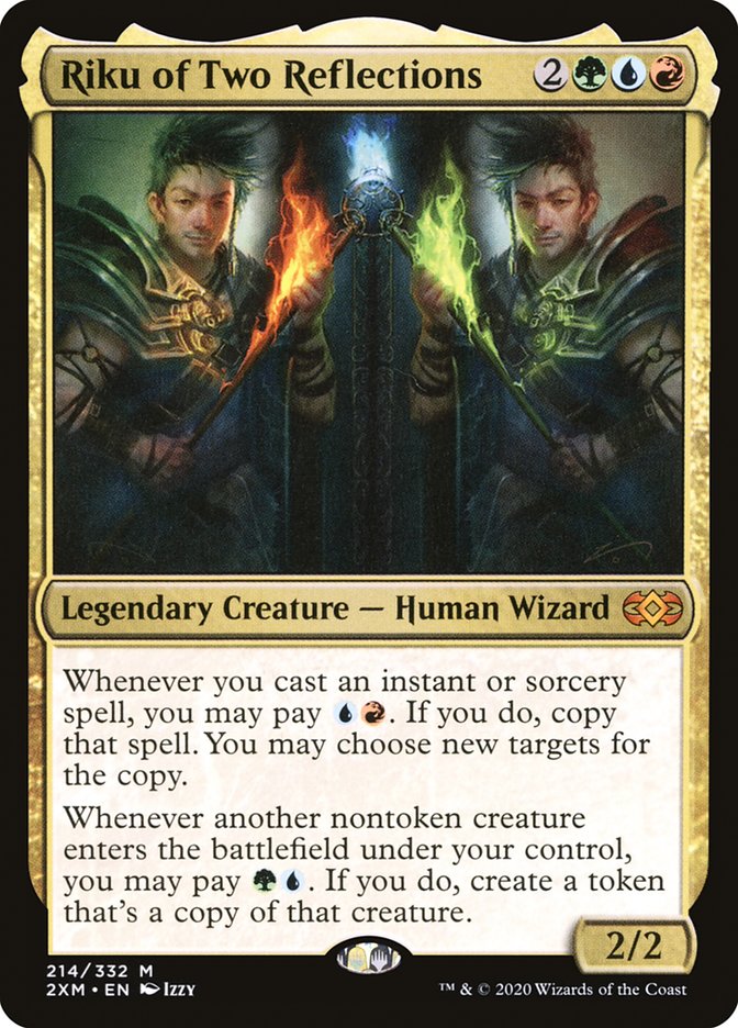 Riku of Two Reflections [Double Masters] Foil