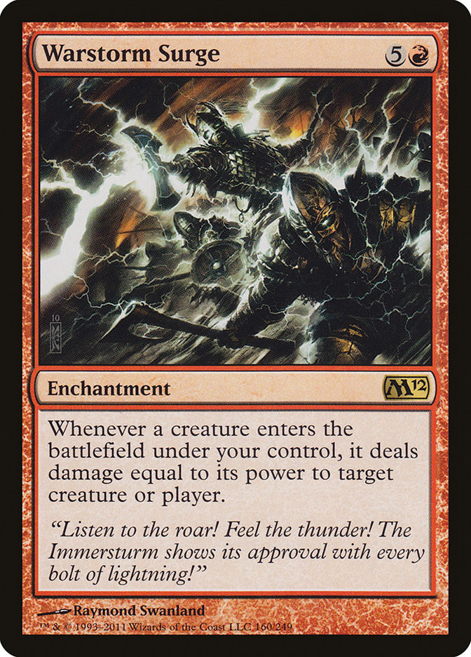 Warstorm Surge [Magic 2012] Foil