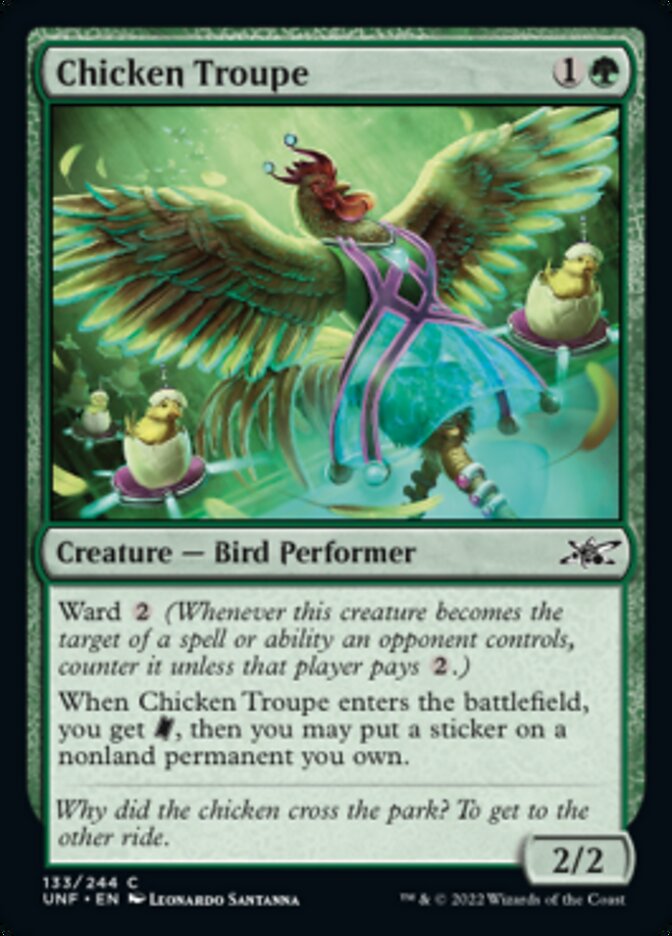 Chicken Troupe [Unfinity] Foil