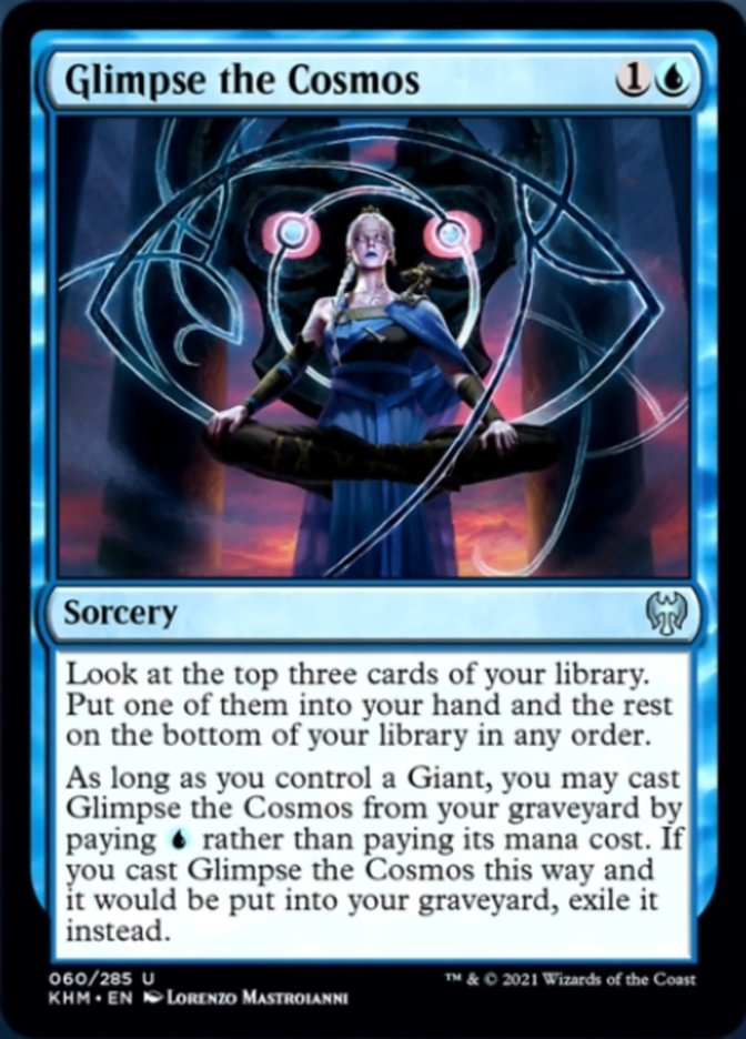 Glimpse the Cosmos [Kaldheim] Foil