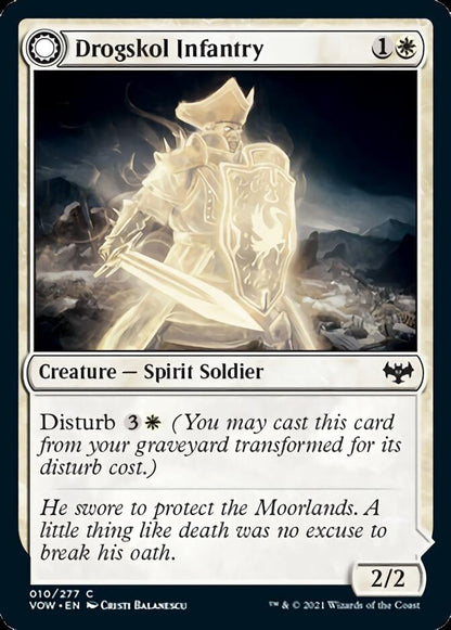 Drogskol Infantry // Drogskol Armaments [Innistrad: Crimson Vow] Foil