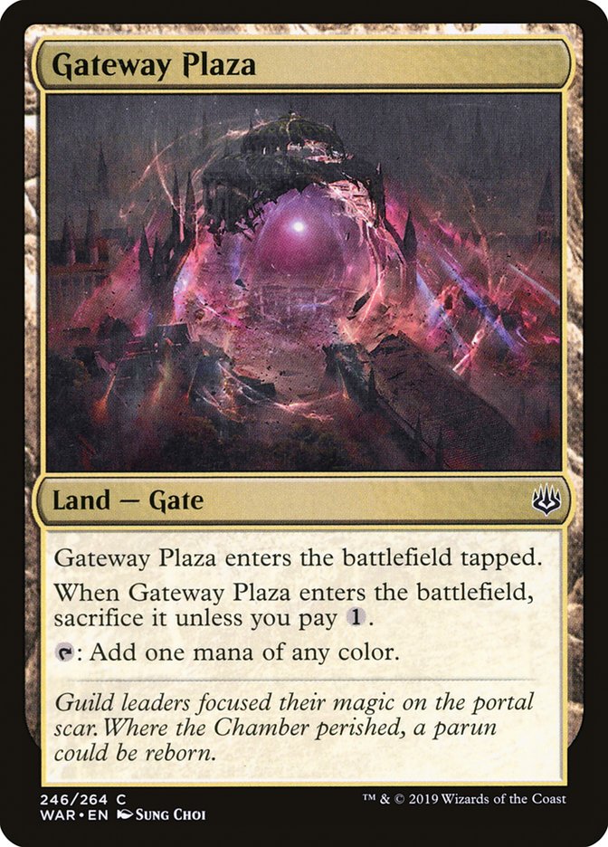 Gateway Plaza [War of the Spark] Foil