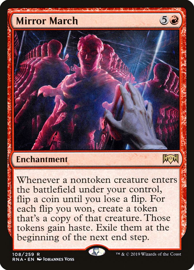 Mirror March [Ravnica Allegiance] Foil