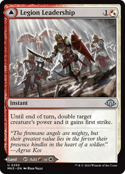 Legion Leadership // Legion Stronghold [Modern Horizons 3] Foil