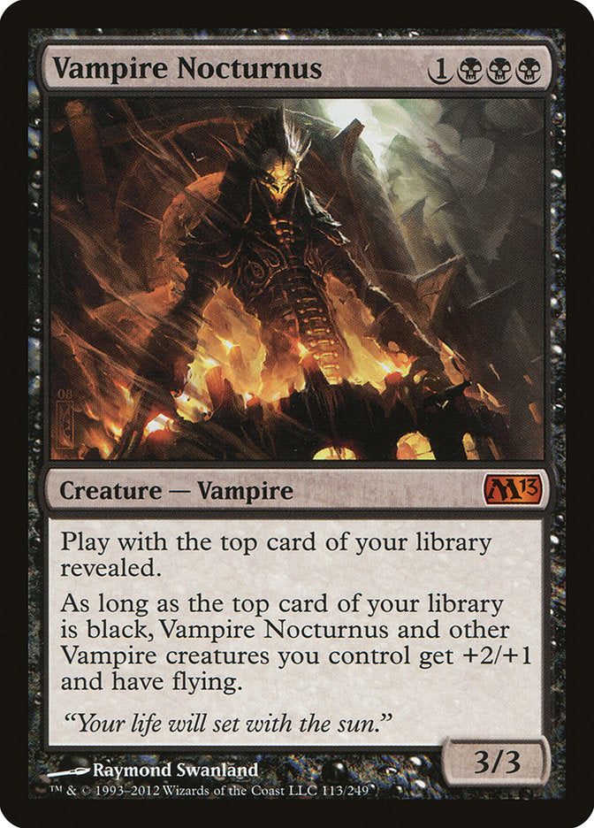 Vampire Nocturnus [Magic 2013] Foil