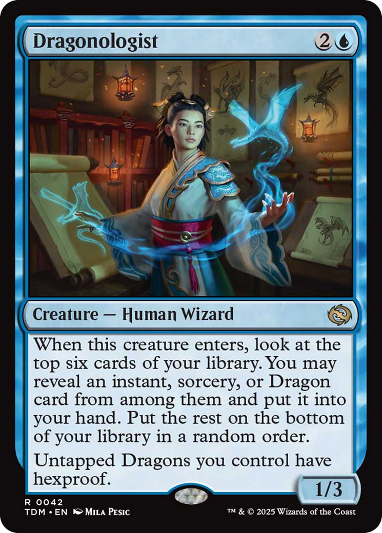 Dragonologist [Tarkir: Dragonstorm] Foil