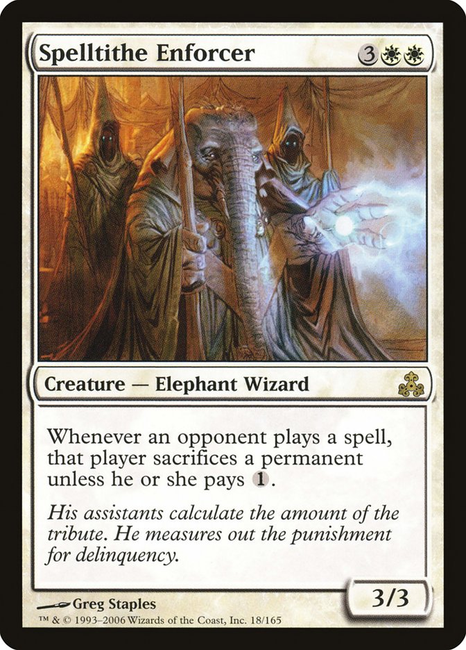 Spelltithe Enforcer [Guildpact] Foil