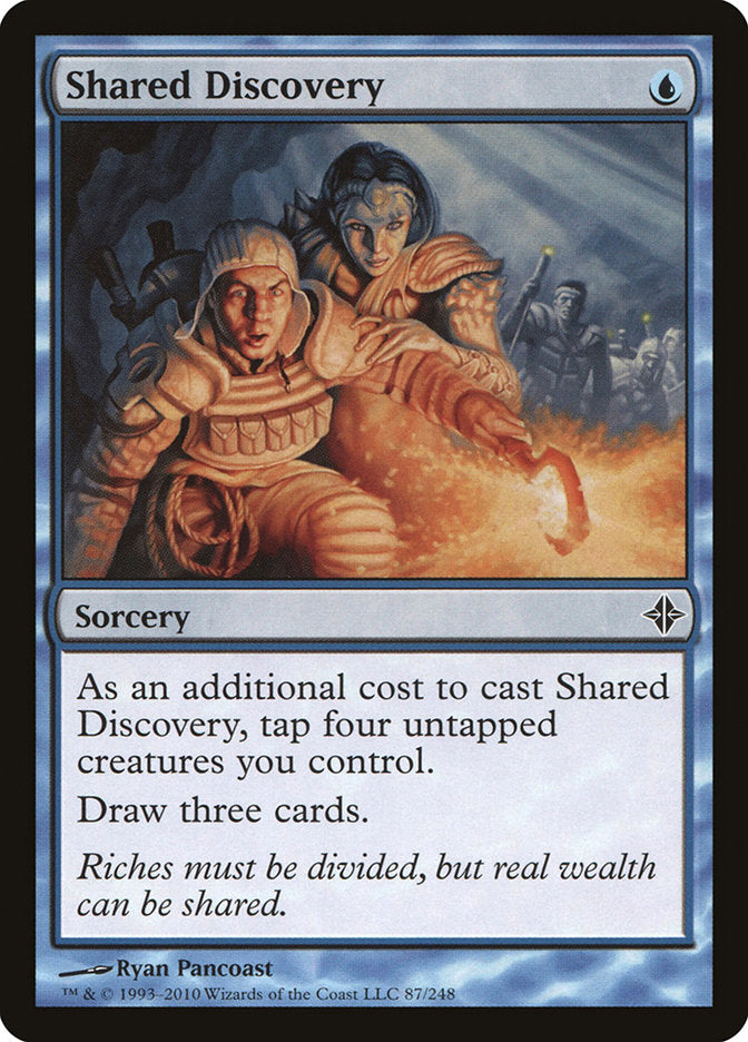 Shared Discovery [Rise of the Eldrazi] Foil