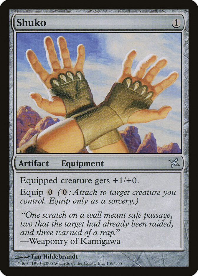 Shuko [Betrayers of Kamigawa] Foil