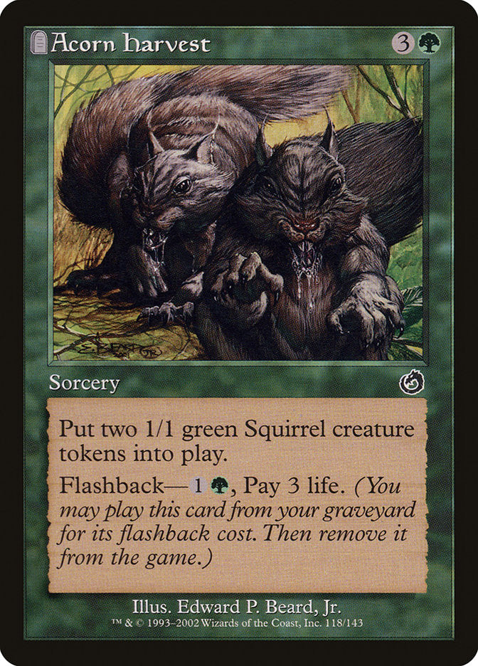 Acorn Harvest [Torment] Foil