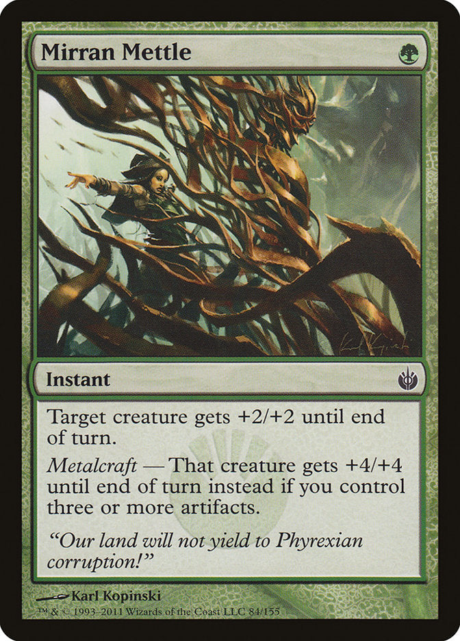 Mirran Mettle [Mirrodin Besieged] Foil