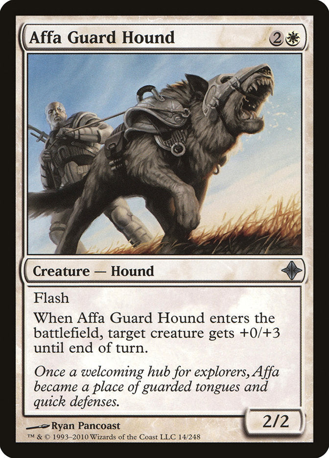 Affa Guard Hound [Rise of the Eldrazi] Foil