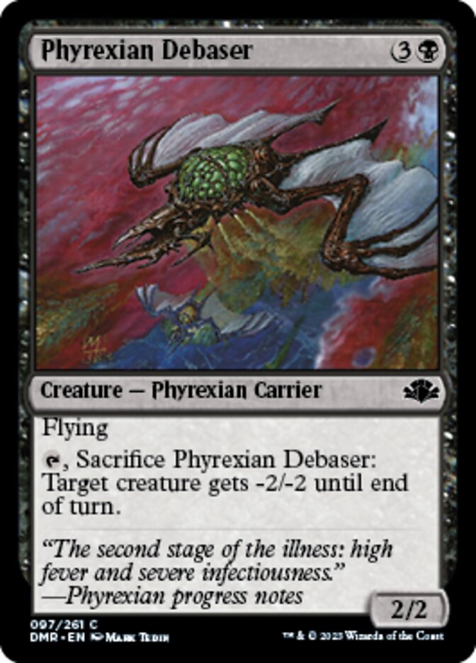 Phyrexian Debaser [Dominaria Remastered] Foil