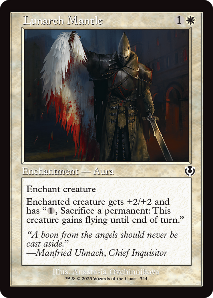 Lunarch Mantle (Retro Frame) [Innistrad Remastered] Foil