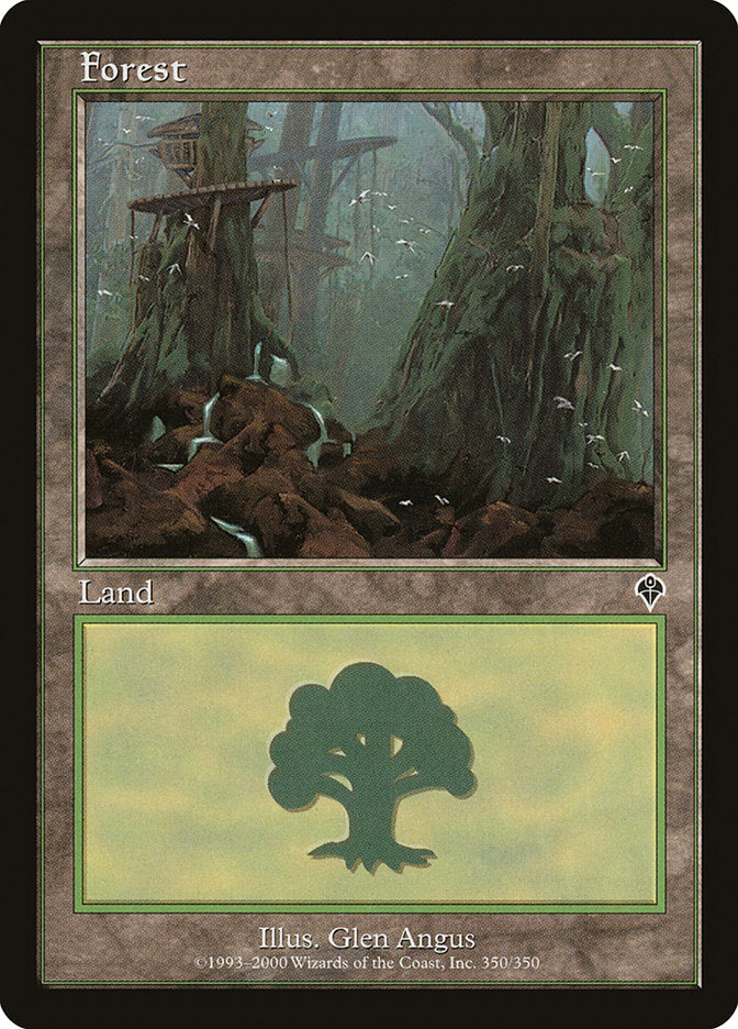 Forest (350) [Invasion] Foil
