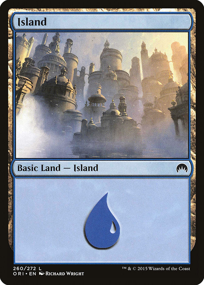 Island (260) [Magic Origins] Foil