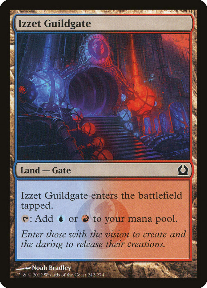 Izzet Guildgate [Return to Ravnica] Foil