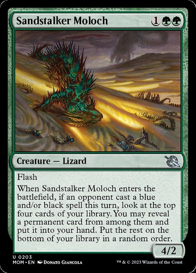 Sandstalker Moloch [March of the Machine] Foil