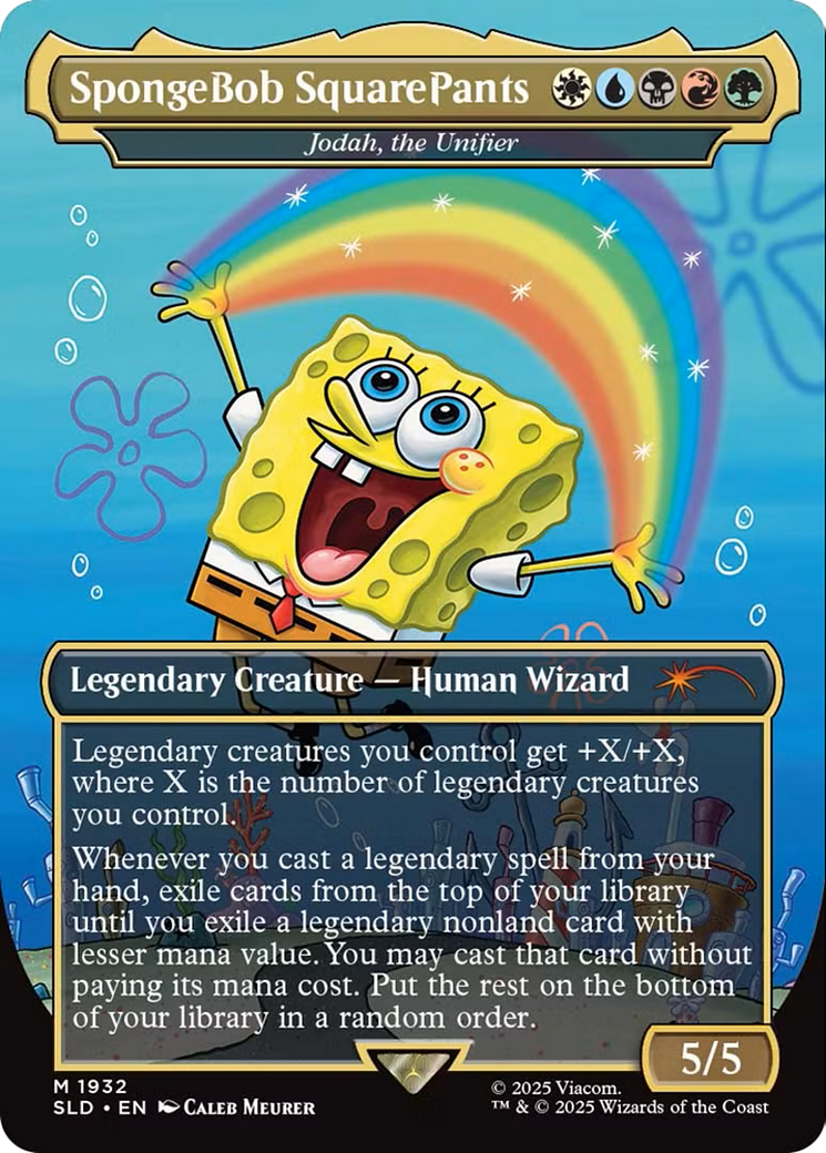 SpongeBob SquarePants - Jodah, the Unifier [Secret Lair Drop Series] Foil