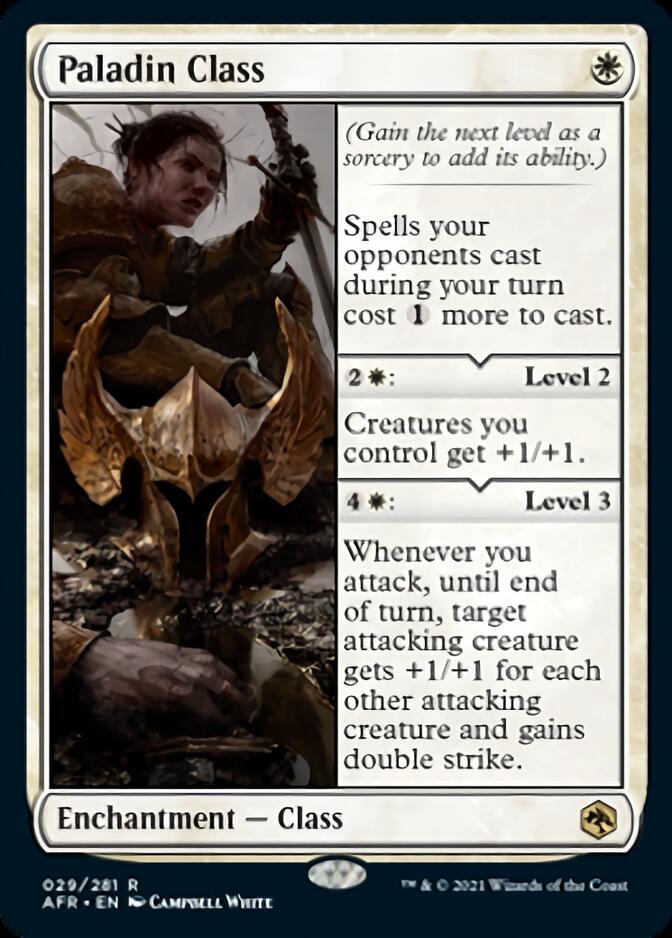 Paladin Class [Dungeons & Dragons: Adventures in the Forgotten Realms] Foil