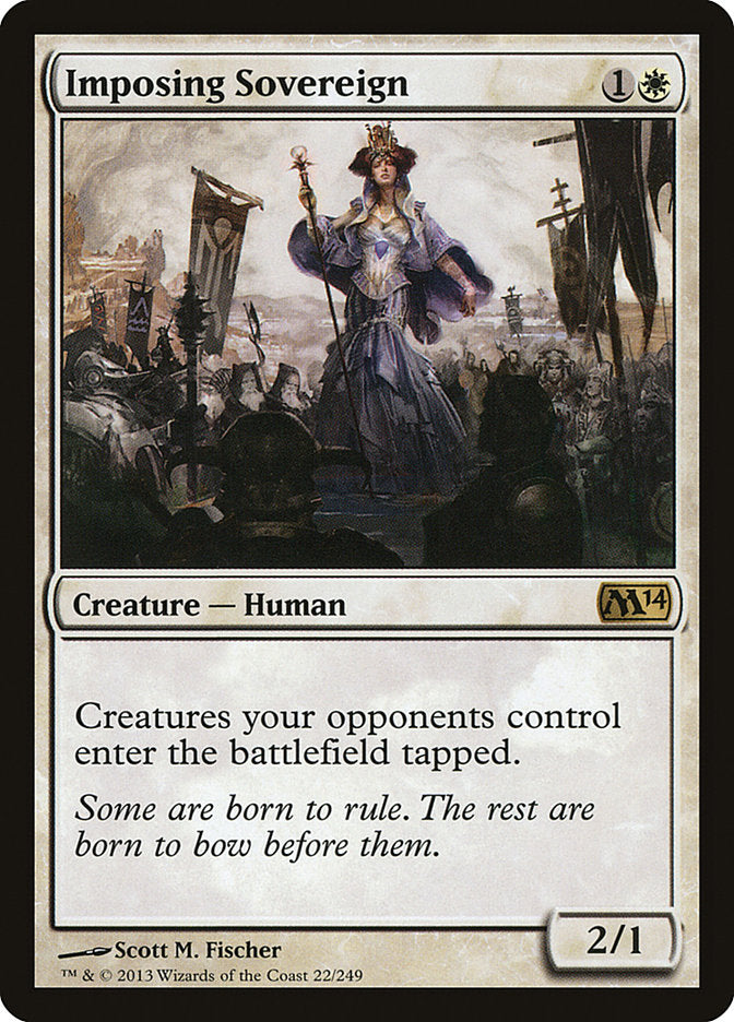 Imposing Sovereign [Magic 2014] Foil