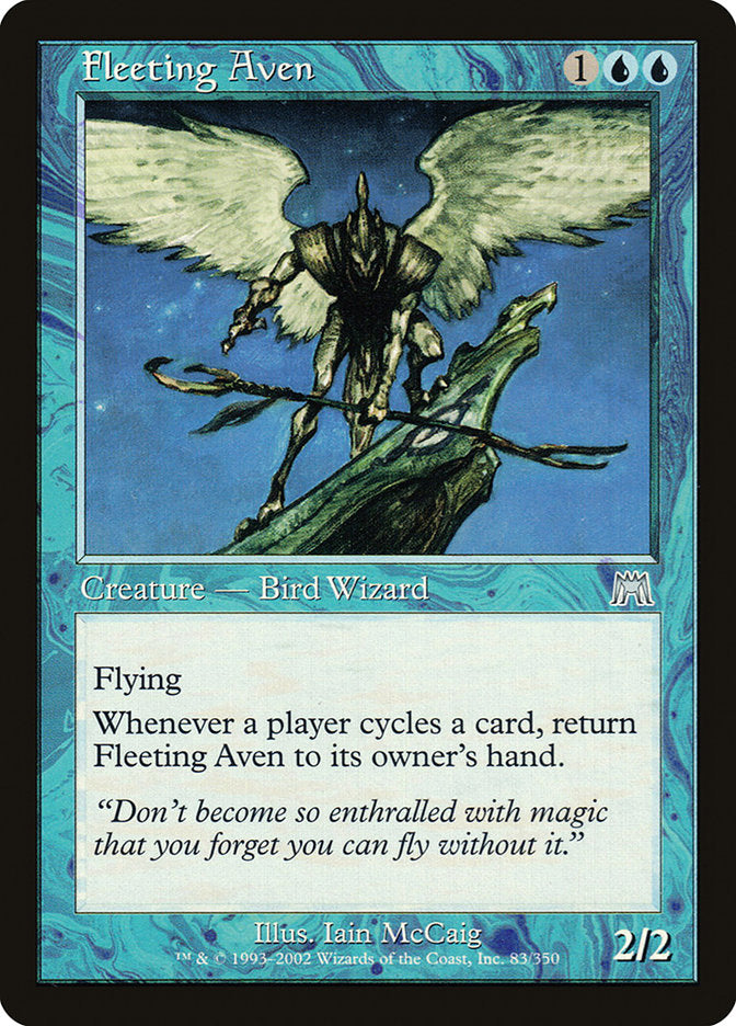 Fleeting Aven [Onslaught] Foil