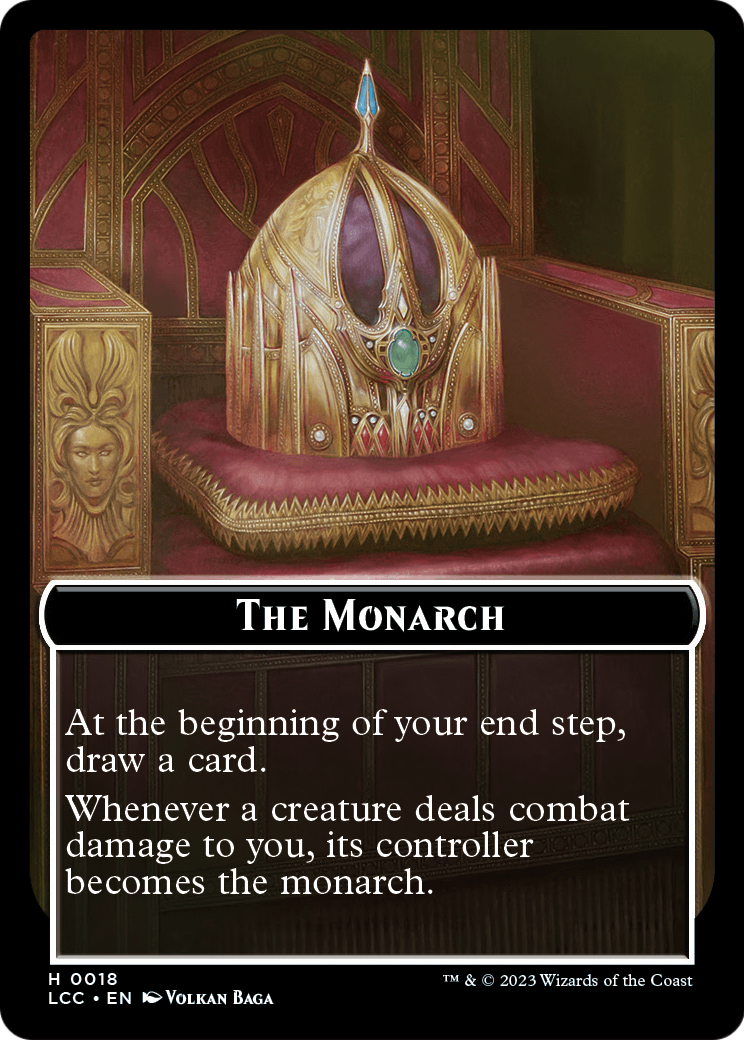 The Monarch  [The Lost Caverns of Ixalan Commander Tokens] Foil