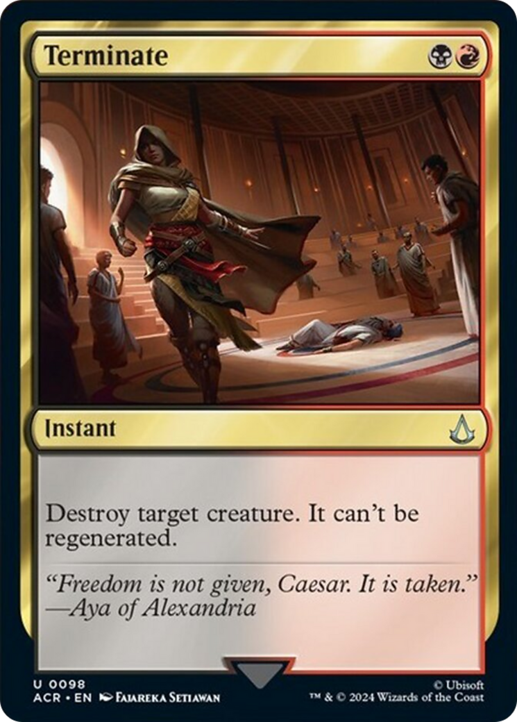 Terminate [Assassin's Creed] Foil